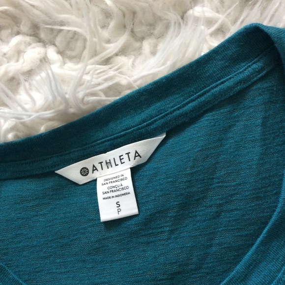 Athleta Twist Top Tank in Borealis Green - Picture 6 of 6